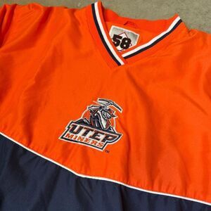 UTEP Miners NCAA Vintage 58 Sports Windbreaker Pullover